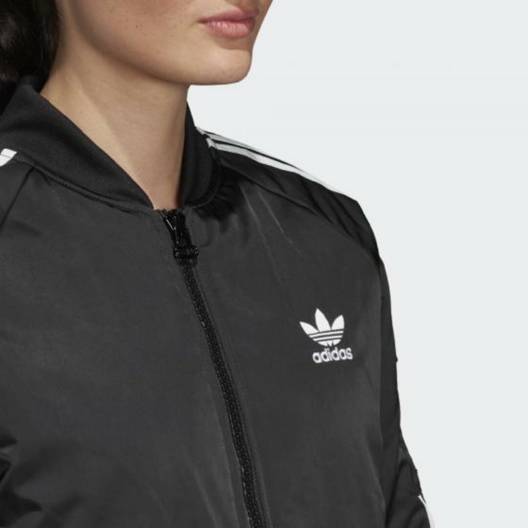 adidas(アディダス)の【ハティスチュワート】adidas★中綿ジャケット★パファージャケット★黒★S レディースのジャケット/アウター(ダウンジャケット)の商品写真