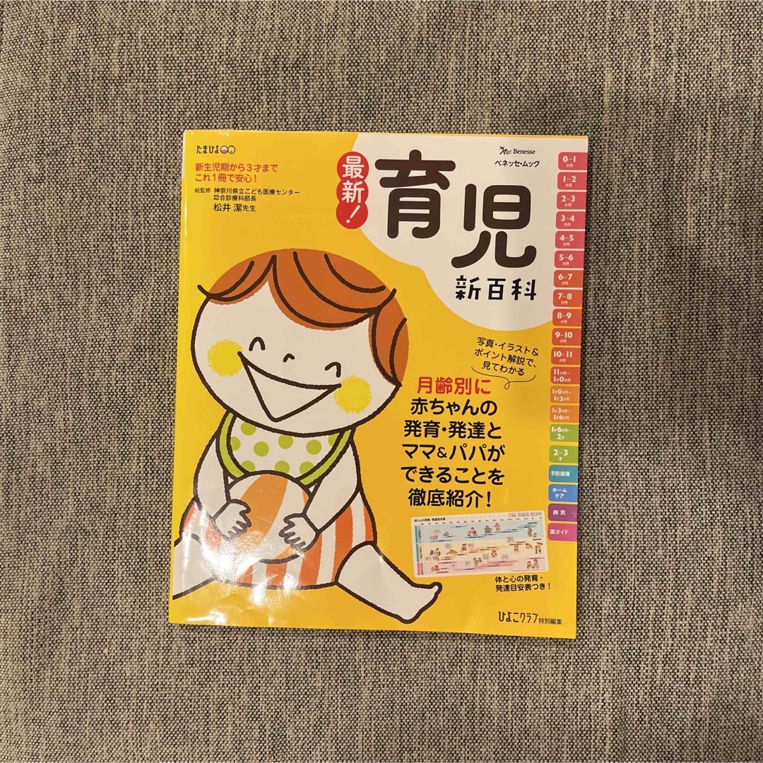 Benesse(ベネッセ)の最新！育児新百科　mini エンタメ/ホビーの雑誌(結婚/出産/子育て)の商品写真