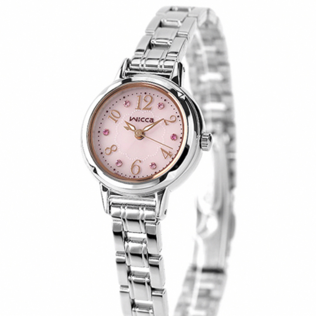 約12000円カラーwicca ソーラー 腕時計 ピンク