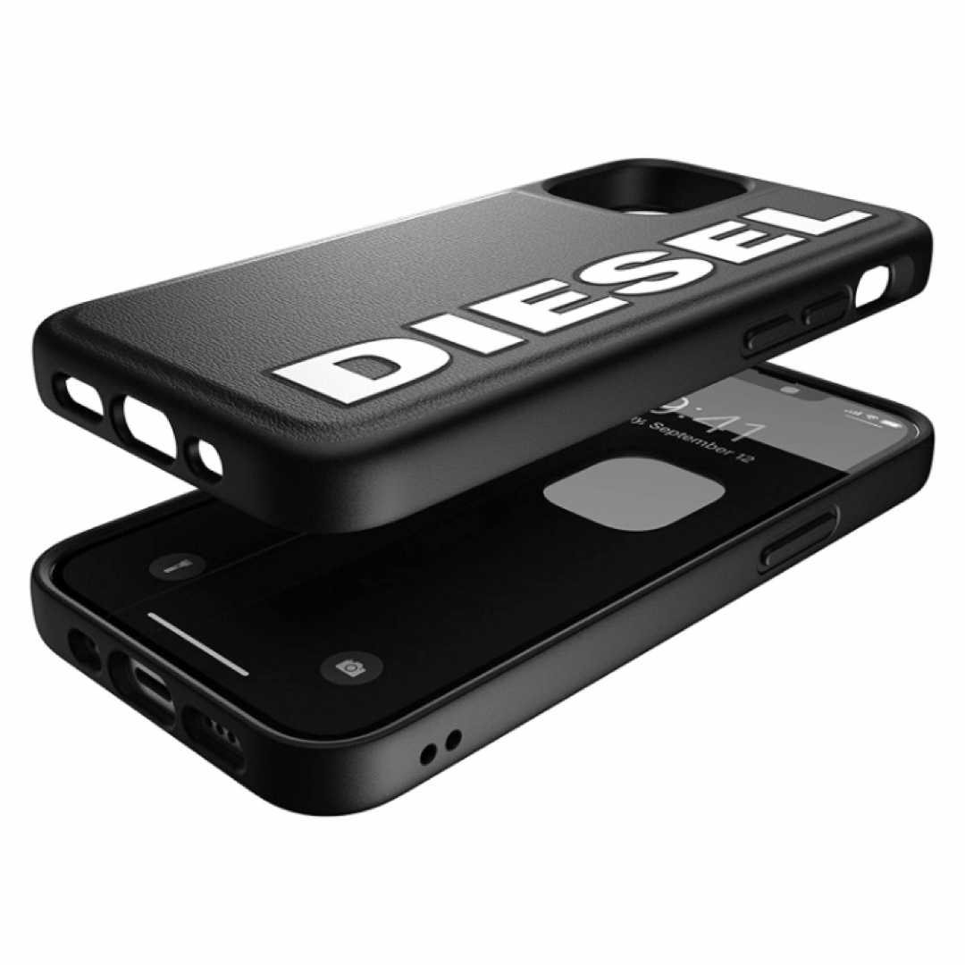 DIESEL(ディーゼル)の新品⭐︎DIESEL (ディーゼル) iPhone12mini 用 BK/WH スマホ/家電/カメラのスマホアクセサリー(iPhoneケース)の商品写真