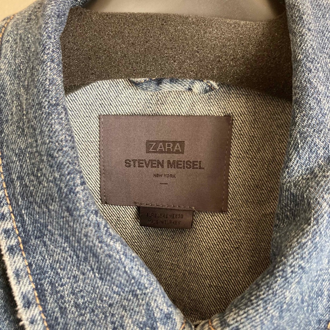 ZARA - ZARA × STEVEN MEISEL オーバーサイズデニムジャケットの通販