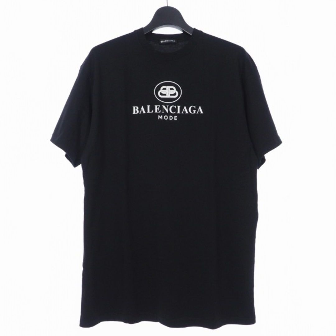 バレンシアガ BALENCIAGA 19AW BB ロゴプリント Tシャツ XS-