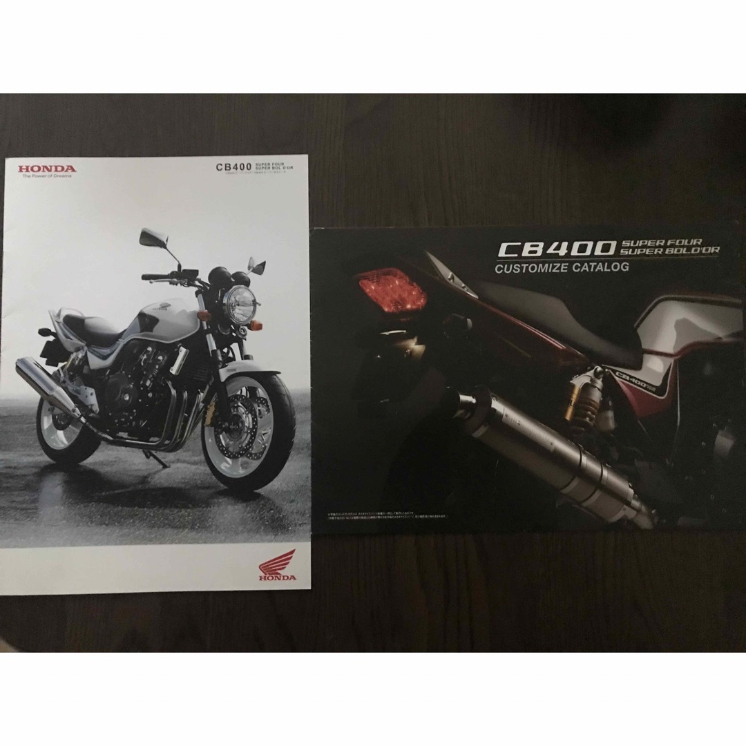 HONDA CB400 カタログ 自動車/バイクのバイク(カタログ/マニュアル)の商品写真