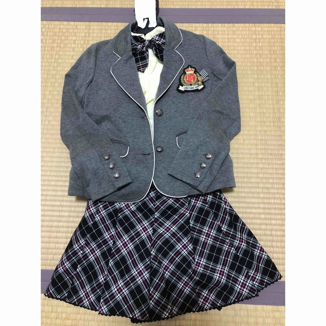 lovetoxic(ラブトキシック)のラブトキシック　卒服　式服 キッズ/ベビー/マタニティのキッズ服女の子用(90cm~)(ドレス/フォーマル)の商品写真