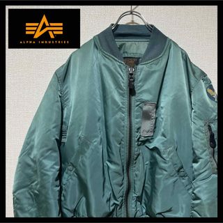 稀少 ALPHA 90s USA製 50's復刻 VINTAGEモデル MA-1