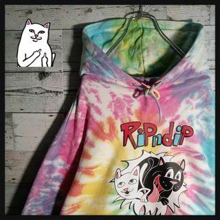 RIPNDIP - 【最高デザイン】リップンディップ☆猫 両面デカプリント