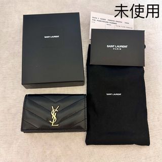 イヴサンローラン(Yves Saint Laurent)のサンローランパリ　カサンドラ　4連　スリム　キーケース　鍵入れ　未使用　YSL(キーケース)