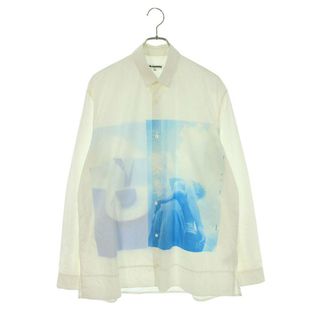 JIL SANDER ジルサンダー 22SS オーバーサイズスキッパーカラーシャツ ホワイト 44