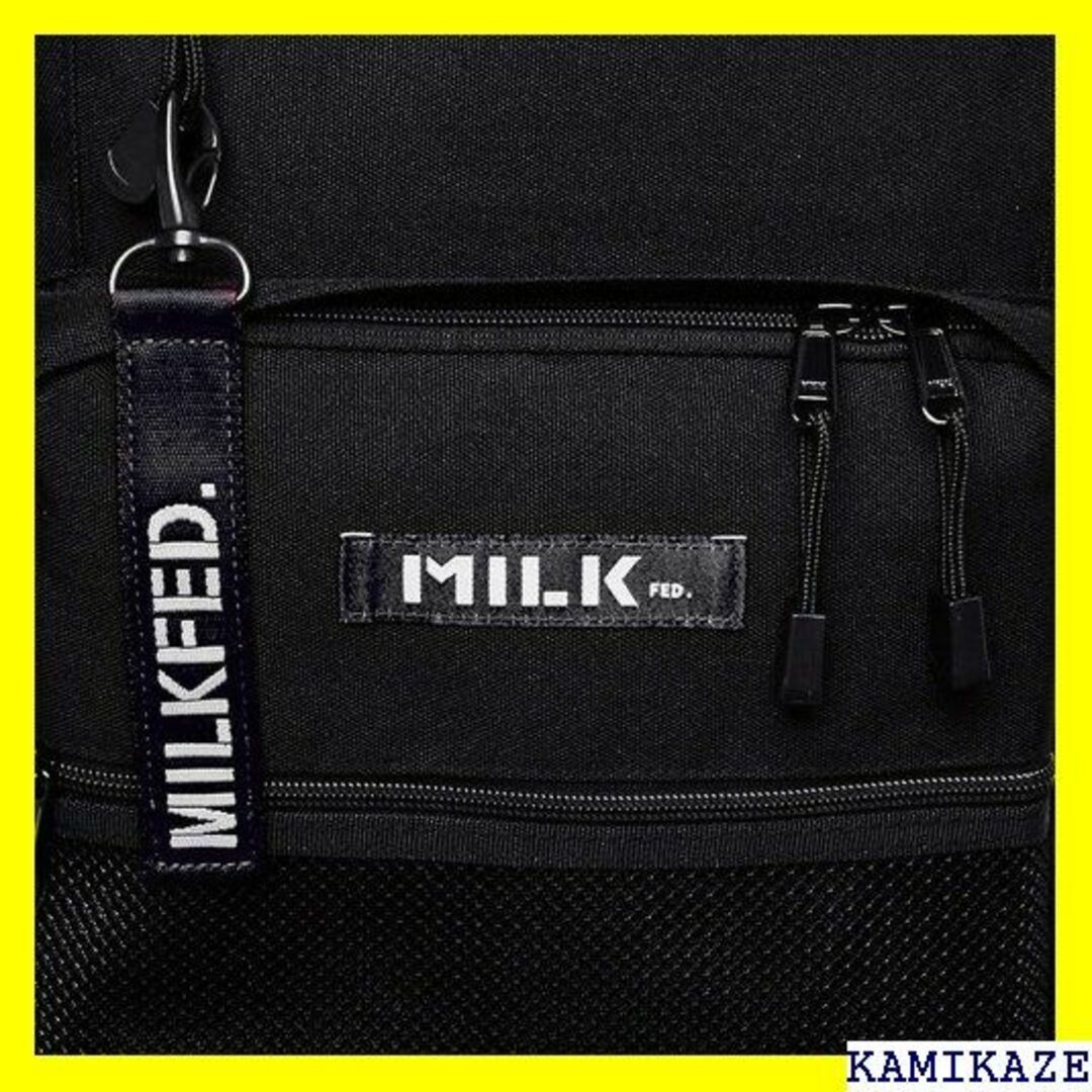 ☆送料無料 ミルクフェド ダブルジップ W ZIP BAC 53019 1010メンズ