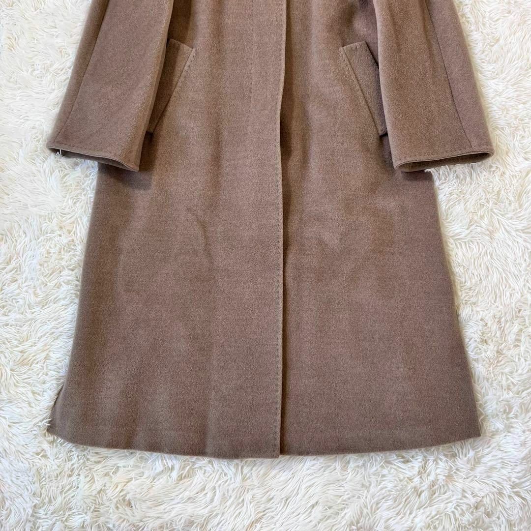 MaxMara 白タグ ダブルフェイス カシミヤ ウール 比翼 ロング コート