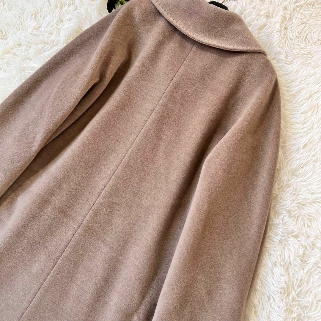 MaxMara 白タグ ダブルフェイス カシミヤ ウール 比翼 ロング コート