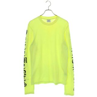 ヴェトモン(VETEMENTS)のヴェトモン  16SS アームロゴプリント長袖カットソー メンズ M(Tシャツ/カットソー(七分/長袖))