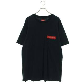 シュプリーム(Supreme)のシュプリーム  19SS  Mesh Stripe Pocket Tee メッシュストライプポケットTシャツ メンズ XL(Tシャツ/カットソー(半袖/袖なし))