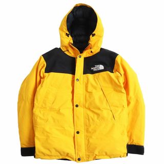 ノースフェイス(THE NORTH FACE) ダウンジャケット(メンズ)（イエロー