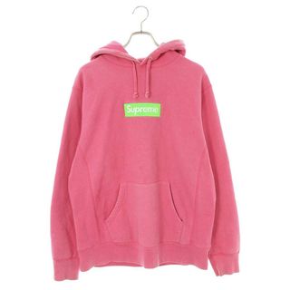 Supreme Box Logo Hooded pink Lサイズ　新品未開封