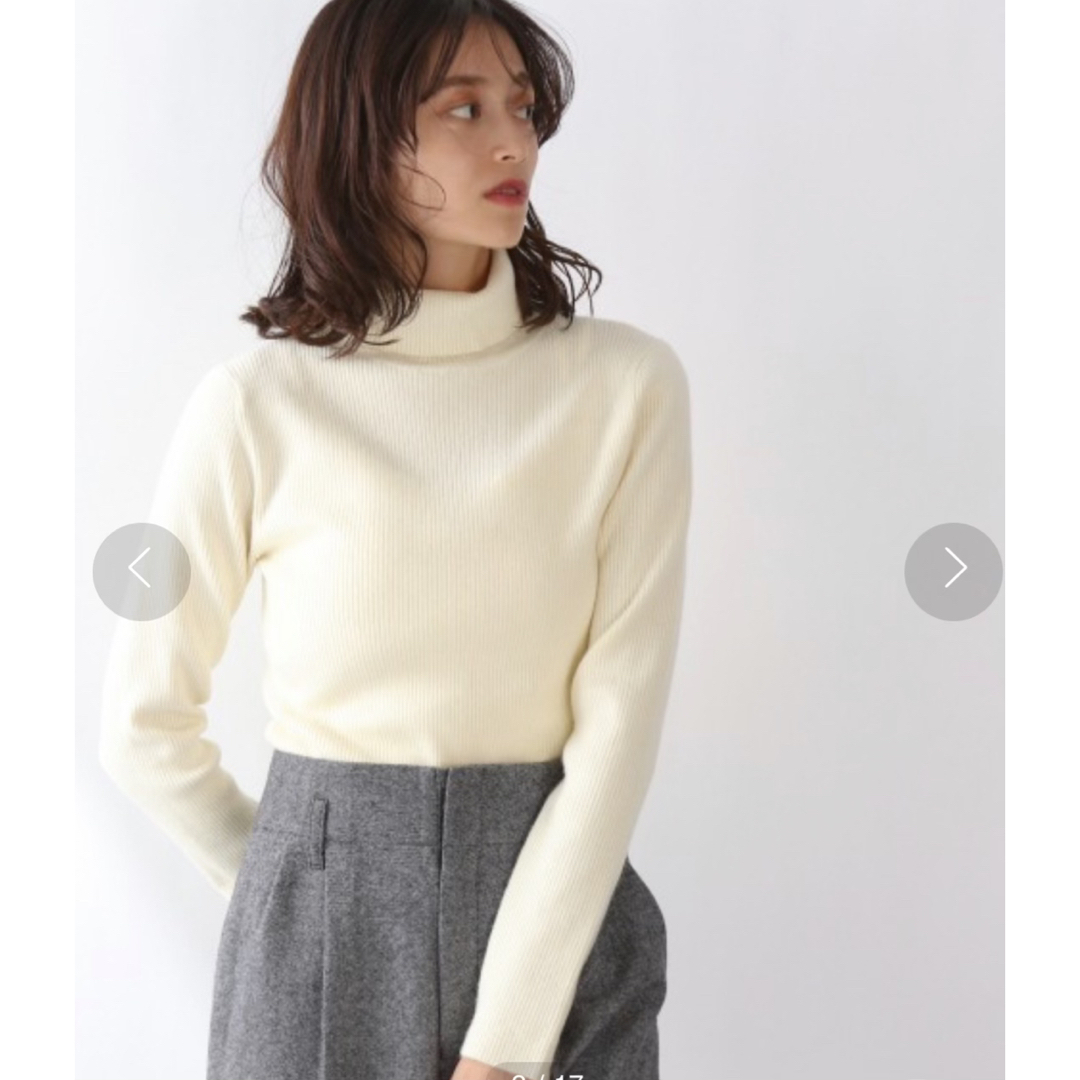 N.Natural beauty basic(エヌナチュラルビューティーベーシック)のニット　セーター　ティティベイト　セレクトモカ　vis KBF ZARA イエナ レディースのトップス(ニット/セーター)の商品写真