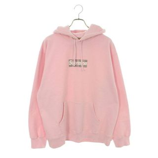 Supreme Box Logo Hooded pink Lサイズ　新品未開封