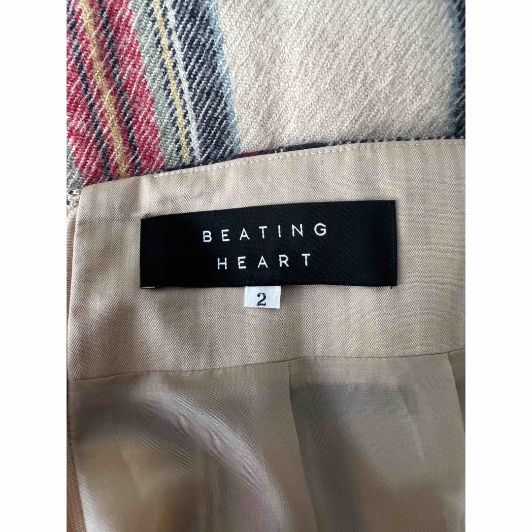 ビーティングハート　インポート　チェックタイトスカート レディースのスカート(その他)の商品写真