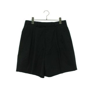 ジョンローレンスサリバン(JOHN LAWRENCE SULLIVAN)のジョンローレンスサリバン  23AW  Cotton satin tuck shorts 2A008-0423-08 コットンサテントラックショーツハーフパンツ メンズ 46(ショートパンツ)