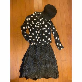 コムデギャルソン(COMME des GARCONS)のコムデギャルソン　ドット柄トップス(Tシャツ/カットソー(半袖/袖なし))