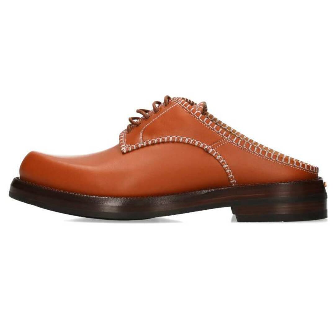 メンズディオール  CARLO LACE UP MULE SMOOTH CALF ヒールロゴレザーシューズ メンズ 43