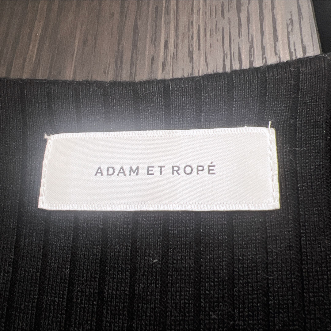 Adam et Rope'(アダムエロぺ)のアダム エ ロペ  針ぬきフライスＡラインワンピース レディースのワンピース(ロングワンピース/マキシワンピース)の商品写真