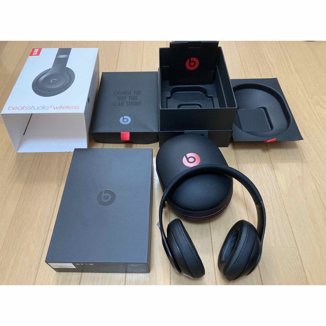 良品検品済 Beats Studio3 ワイヤレスノイズキャンセリングヘッドホン