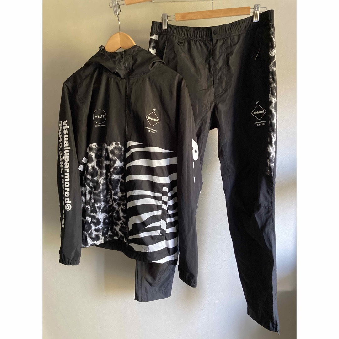 F.C.R.B. - wtaps セットアップ 豹柄 ゼブラ柄 F.C.R.B. fcrbジャージ