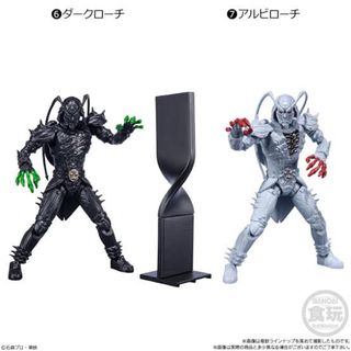 バンダイ(BANDAI)の【新品】SHODO-O 仮面ライダー7 ダークローチ&アルビローチ&統制者(特撮)