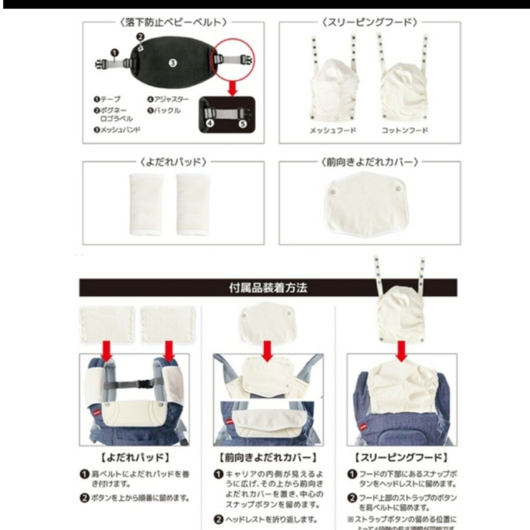 mikihouse - 【新品未使用タグ付き】ミキハウス ベビーキャリアの通販