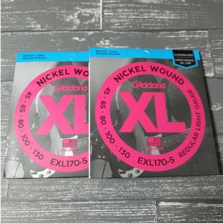 新品　D'Addario ダダリオ ベース弦 ニッケル EXL170-5(弦)