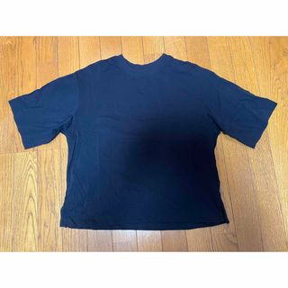 ユニクロ(UNIQLO)のユニクロ　黒Tシャツ(Tシャツ(半袖/袖なし))