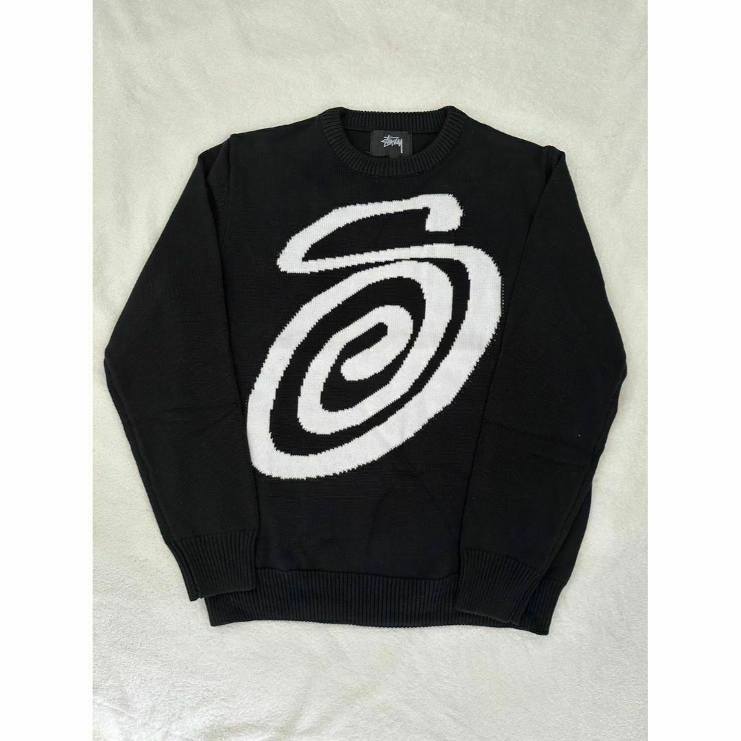 新品未使用 STUSSY CURLY S SWEATER ニット セーターm01