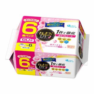 エリエール キレキラ! トイレクリーナー つめかえ用 60枚(10枚×6パック)(洗剤/柔軟剤)