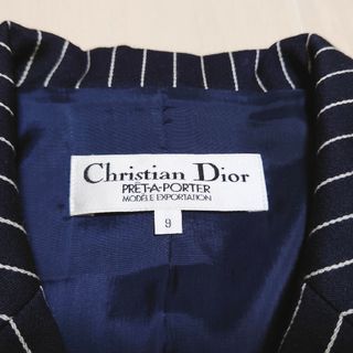 レア❗人気❗Christian Dior ストライプ ダブルブレスト ジャケット