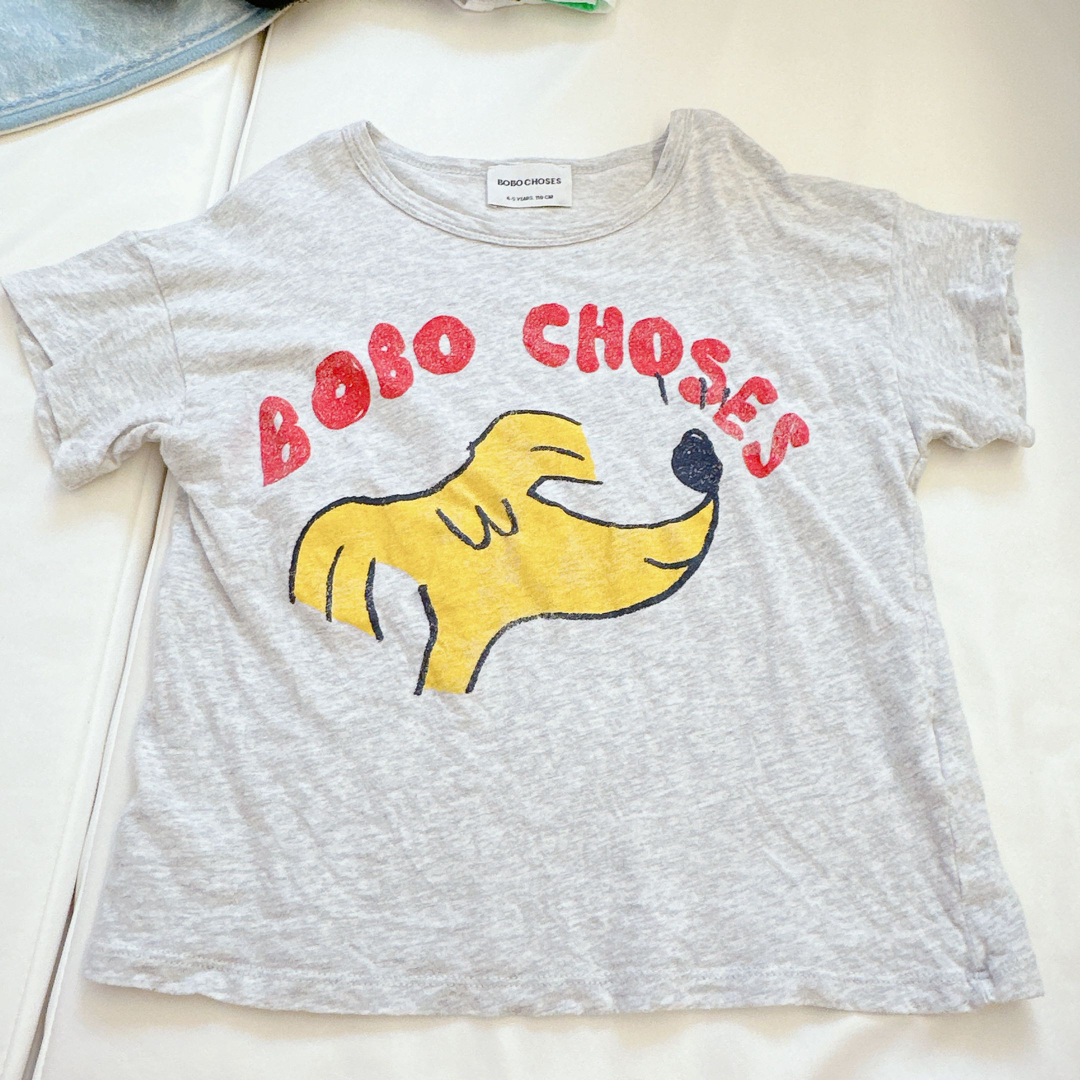 美品 bobochoses Tシャツ プリント 犬 110cm 4-5y | フリマアプリ ラクマ
