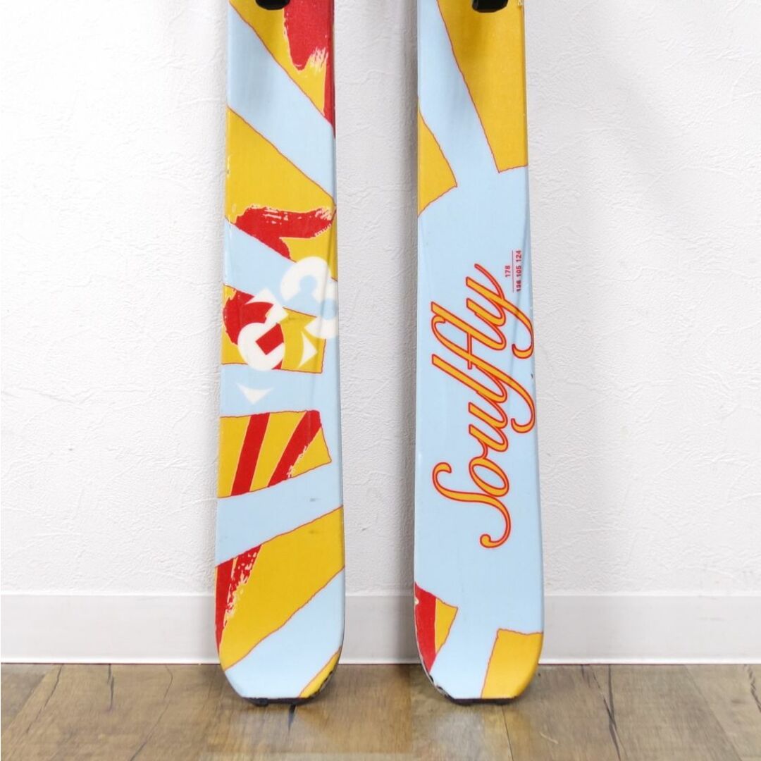 ジースリー G3 テレマーク スキー soulfly 178cm センター 105mm ジースリー G3 テレマーク スキー soulfly 178cm センター 105mm