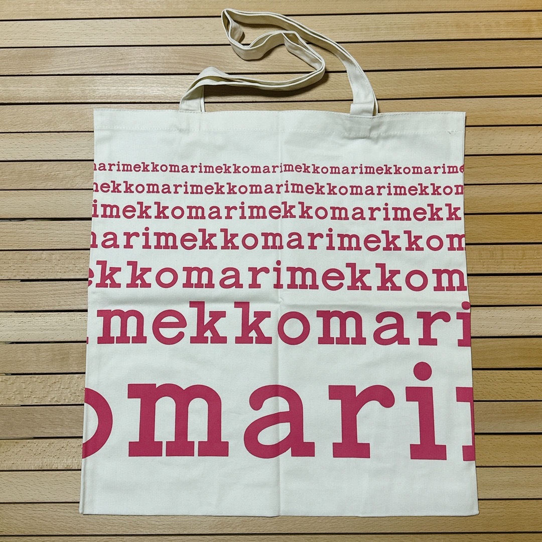 marimekko(マリメッコ)の★希少・非売品★ マリメッコ ノベルティ トートバック ピンク レディースのバッグ(トートバッグ)の商品写真