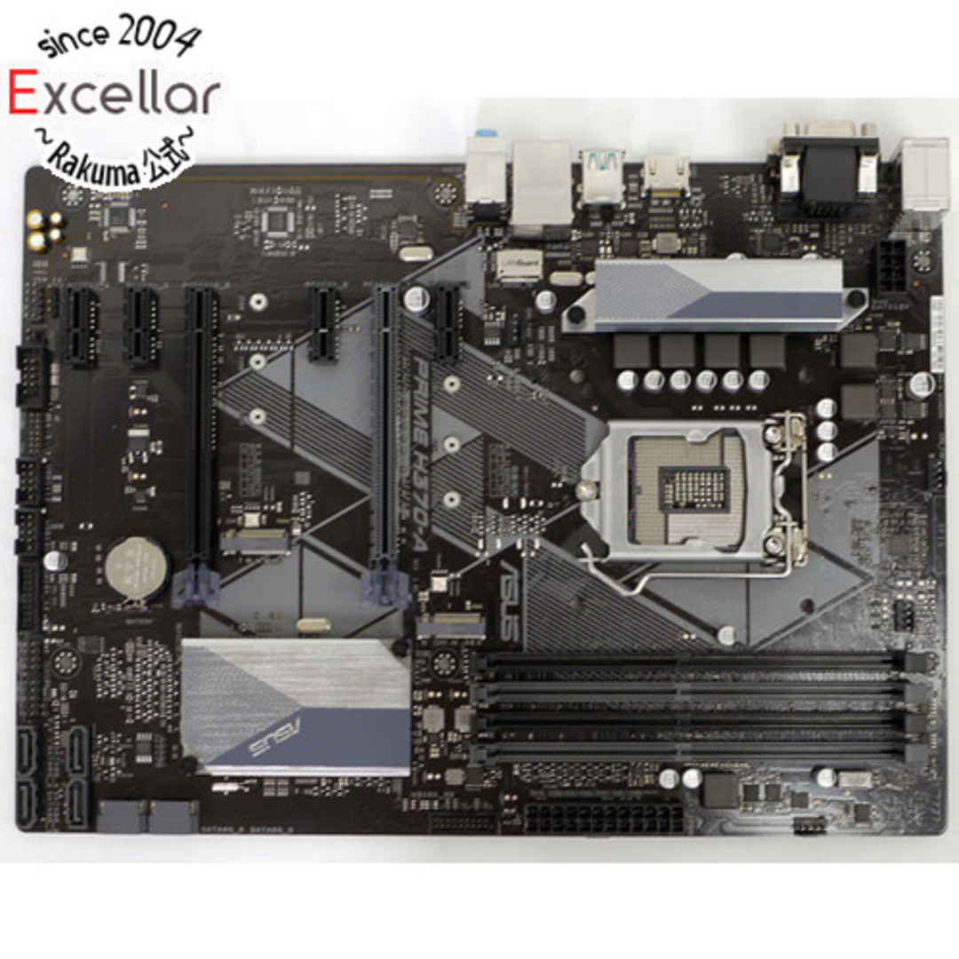 ANGELO GARBASUS(アンジェロガルバス)のASUS製 ATXマザーボード PRIME H370-A LGA1151 スマホ/家電/カメラのPC/タブレット(PCパーツ)の商品写真