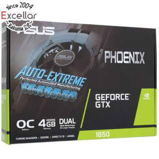 アンジェロガルバス(ANGELO GARBASUS)のASUSグラボ　PH-GTX1650-O4GD6-P-EVO　PCIExp 4GB　未使用(PCパーツ)