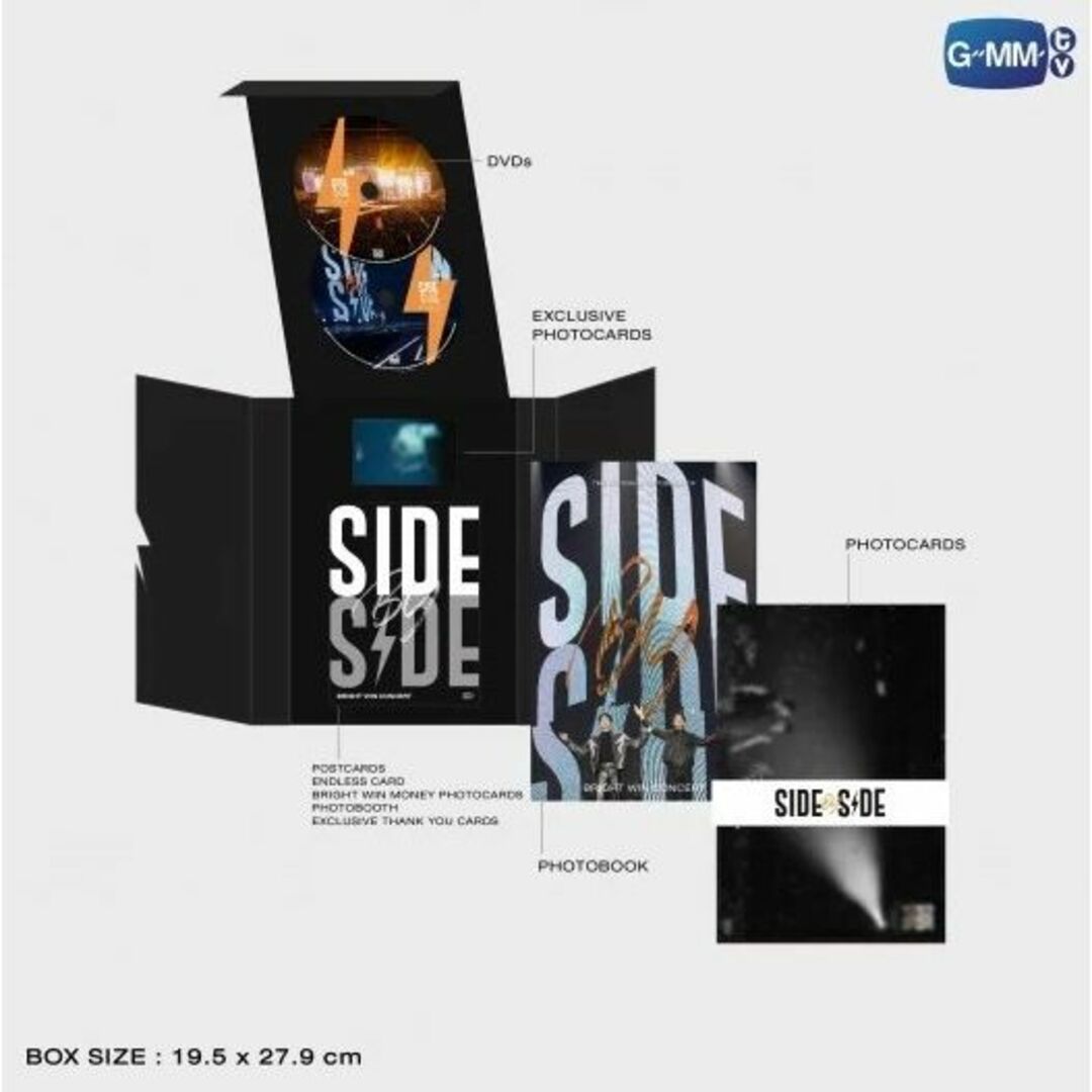 BrightWin☆DVD Boxset☆Side by Side☆GMMTVの通販 by タイ関連グッズ