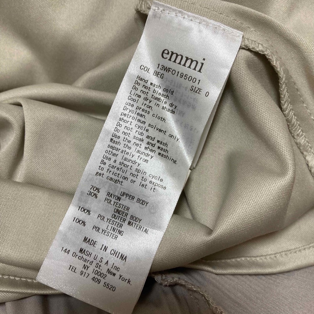 emmi(エミ)の【emmi atelier】ニットドッキングワンピース レディースのワンピース(ロングワンピース/マキシワンピース)の商品写真