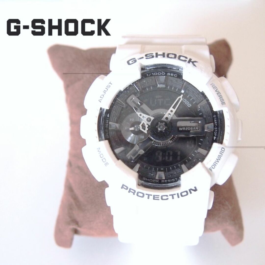 G-SHOCK - G-SHOCK ジーショック GA110GW7AJF メンズ ホワイトの通販 ...