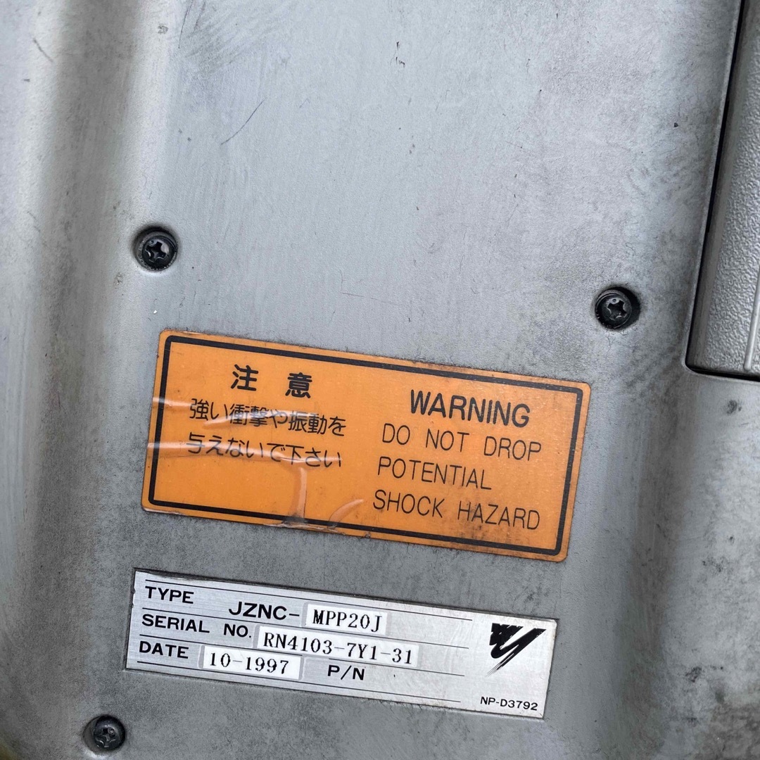 ASKAWA 安川電機 JZNC-MPP20J ティーチペンダント ロボット用 ASKAWA 安川電機 JZNC-MPP20J ティーチペンダント ロボット用