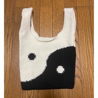 NKNIT ニットバッグ　陰陽(ハンドバッグ)