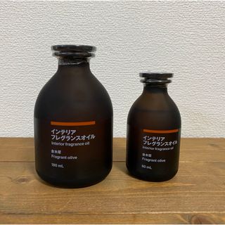 ムジルシリョウヒン(MUJI (無印良品))の無印良品　インテリアフレグランスオイル　金木犀　60ml &180ml セット(アロマオイル)