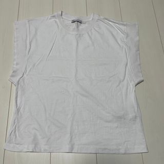 ザラ(ZARA)のザラ　トップス　白(Tシャツ(半袖/袖なし))