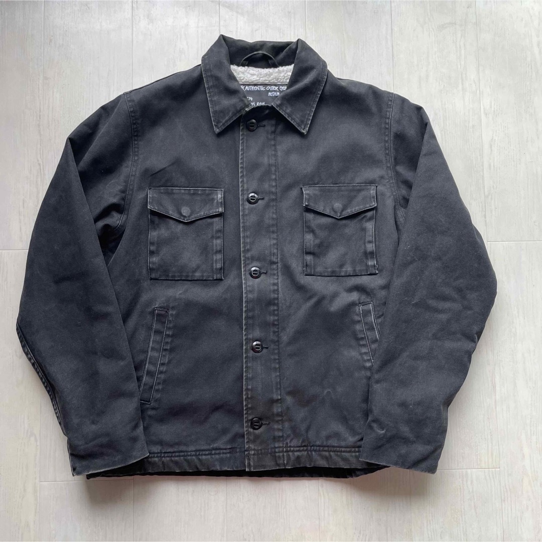 stussy ステューシー デニム ジャケット ブラック-