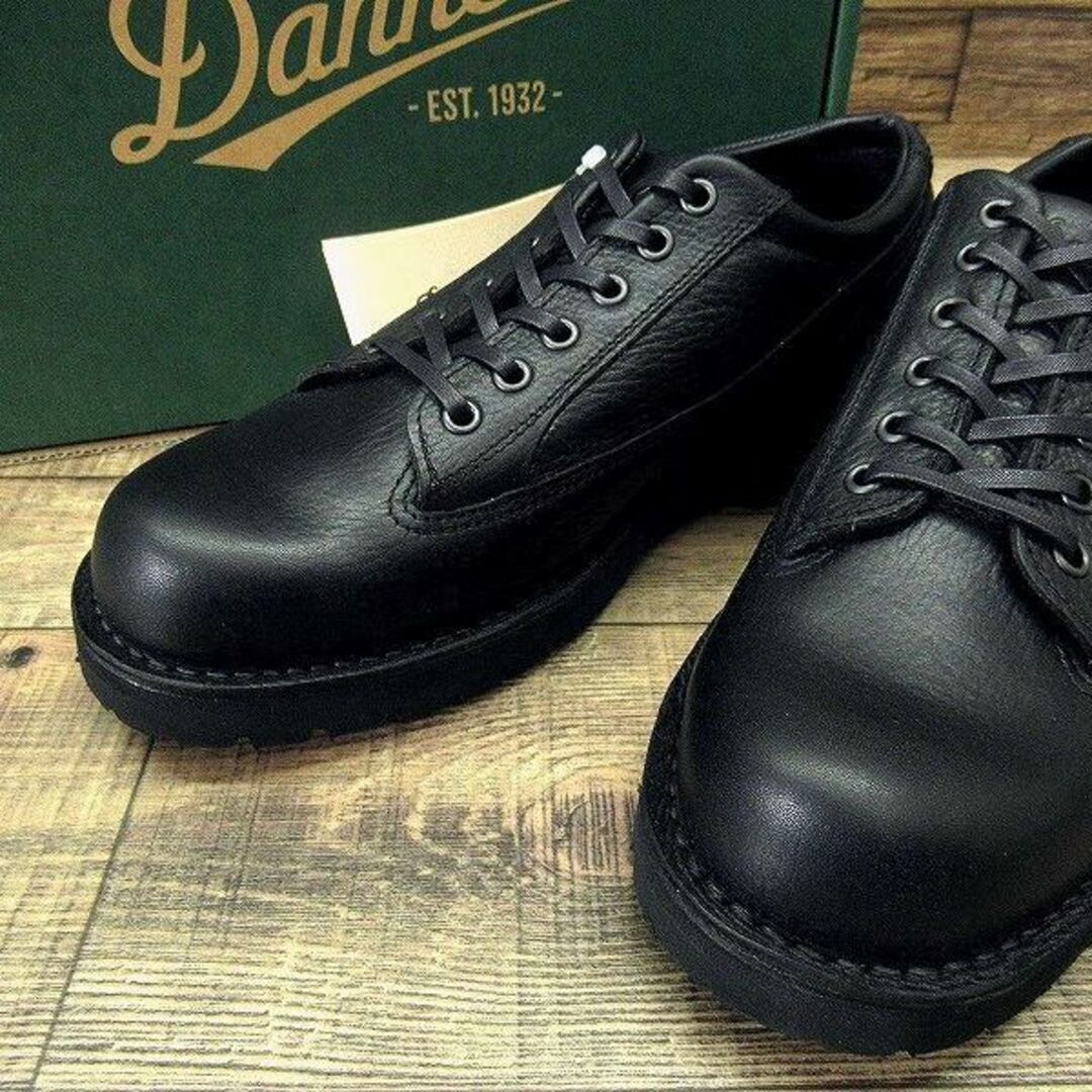 Danner(ダナー)の新品 ダナー グレシャム オイルドレザー ウォーキング ブーツ 黒 25.5 ① メンズの靴/シューズ(ブーツ)の商品写真