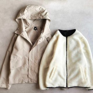 ● URBAN RESEARCH ID 迷彩 マウンテンパーカー ダブルジッブ